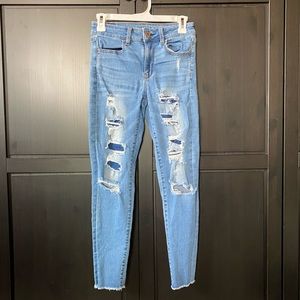 American Eagle jegging S4 short distress